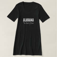 Vestuário de texto personalizado ALABAMA