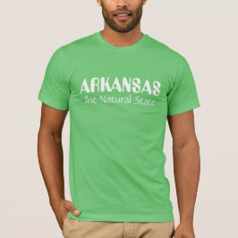 Camiseta Vestuário de texto personalizado ARKANSAS