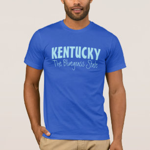 Camiseta Vestuário de texto personalizado KENTUCKY