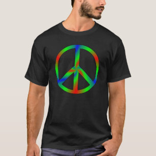 Camiseta Vestuário do Adulto de Sinal de Paz RGP