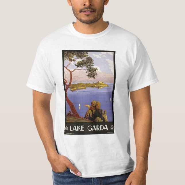Camiseta Vestuário do Lago Garda Itália (Frente)