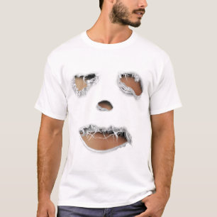 Camiseta Vestuário do Zombie Dentro Torn