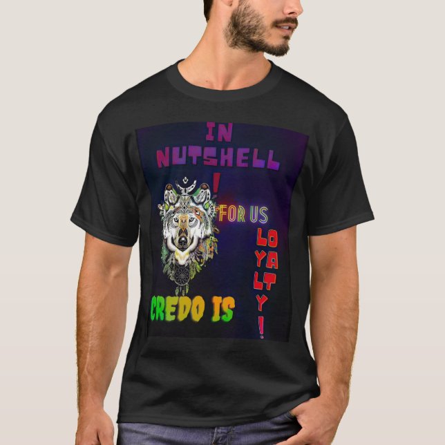 CAMISETA VESTUÁRIO ESPIRITUOSO PARA HOMENS E MULHERES (Frente)
