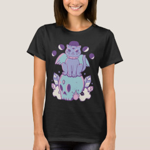 Camiseta Vestuário gótico, bruxa oculta estética 9