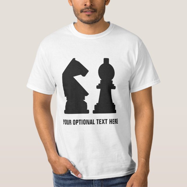 Camiseta vestuário personalizado CHESS (Frente)