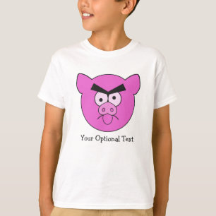 Camiseta Vestuário personalizado de Porcos Mad - escolha e