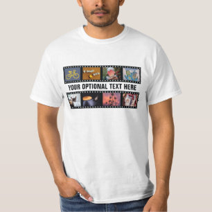Camiseta Vestuário personalizado de "tiras de filmes" nas 