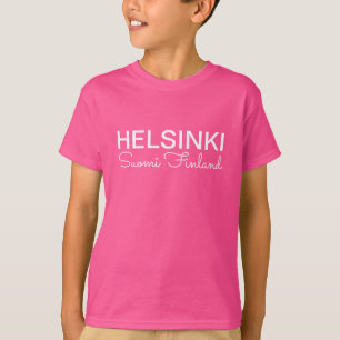 Camiseta Vestuário personalizado Helsinki Metro Scroll