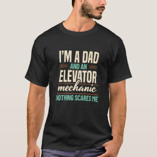 Camiseta Vestuário Premium para Pai e Técnico Mecânico de E