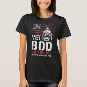 Camiseta Vet Bod Como Pai Bod Mas Mais Dor Nas Costas