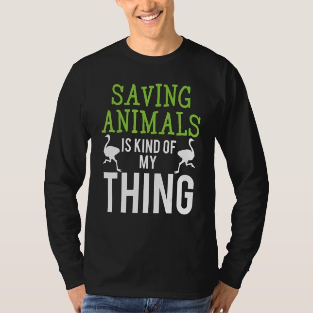 Camiseta Vet I Save Animais 1 (Frente)