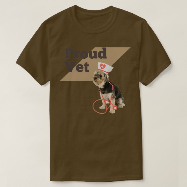 Camiseta Vet Orgulhoso (Frente do Design)