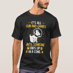 Camiseta Vet Tech É Divertido E Jogos Até Alguém acabar