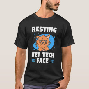 Camiseta Vet Tech Face Veterinária Veterinária