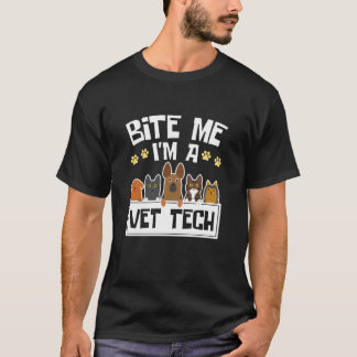 Camiseta Vet Tech Funny Veterinary Technician Animal Hospit