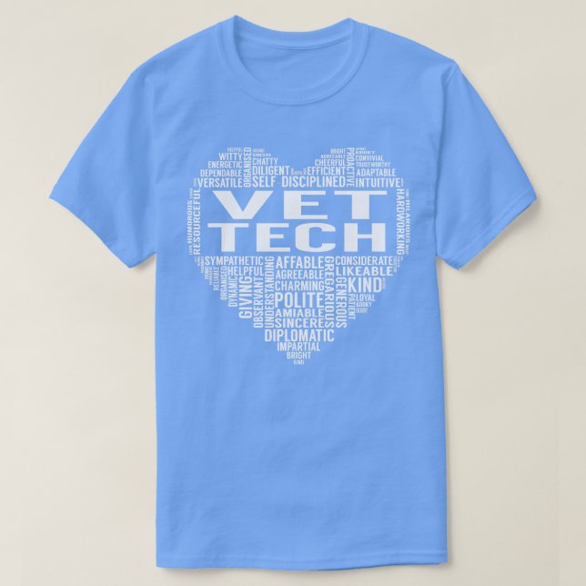 Camiseta Vet Tech Heart (Frente do Design)