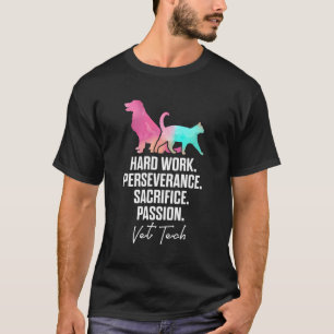 Camiseta Vet Tech Trabalhou Um Técnico Veterinário Engraçad