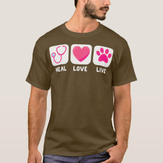 Camiseta Vet Veterinarian Veterinary Gift For Women Heal