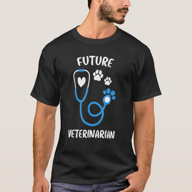 Camiseta Vet Veterinary Boy Costum (Frente)