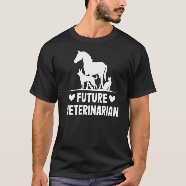Camiseta Vet Veterinary Boy Costum (Frente)