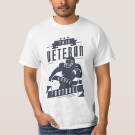 Camiseta Veteran ama futebol americano