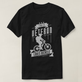 Camiseta Veteran Loves Bicicleta