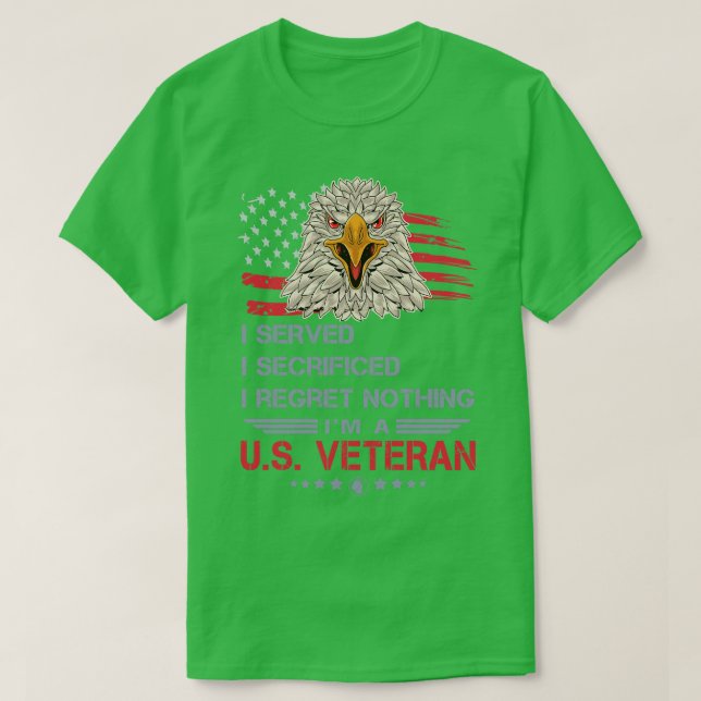 Camiseta veterano (Frente do Design)