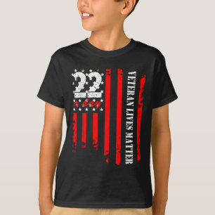 Camiseta Veterano 22 Dias Vive Sensibilização Suicida Pts