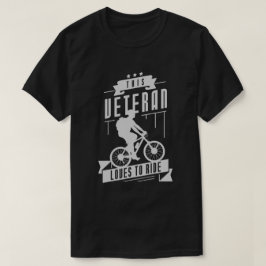 Camiseta Veterano Adora Andar De Bike