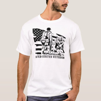 Camiseta veterano / aposentado / soldado / veterano dos eua