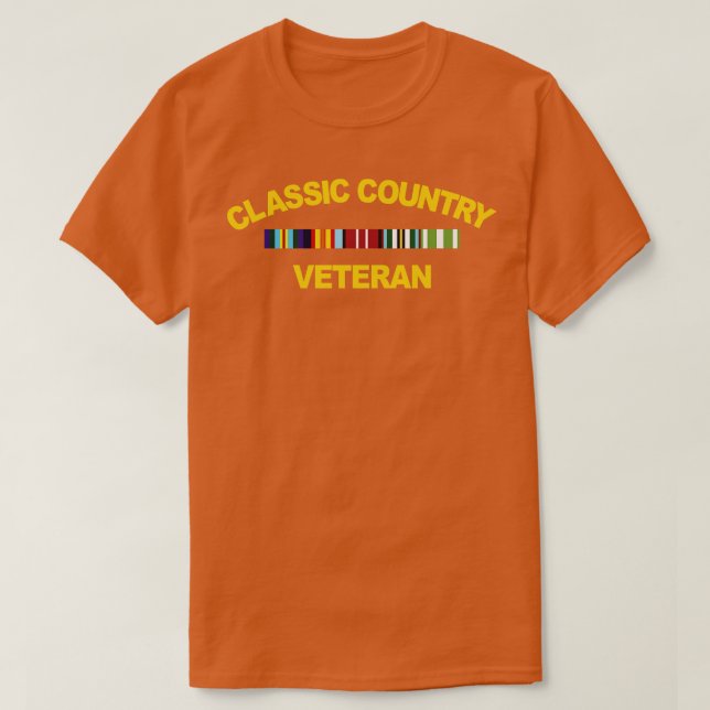 Camiseta Veterano Clássico (Frente do Design)