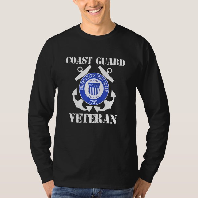 Camiseta Veterano da Guarda Costeira (Frente)