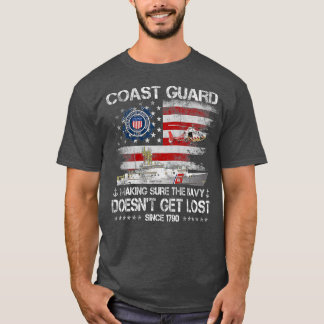 Camiseta Veterano da Guarda costeira USCG, veteranos de ban