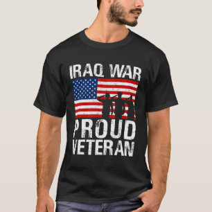 Camiseta Veterano da Guerra do Iraque Orgulhoso