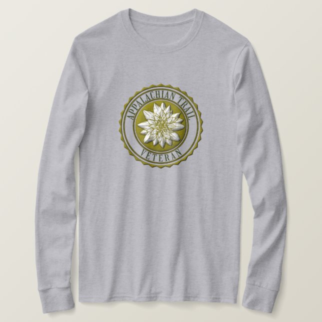 Camiseta Veterano da Trilha Appalachian (Frente do Design)