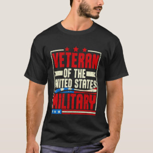 Camiseta Veterano das Forças Armadas dos Estados Unidos