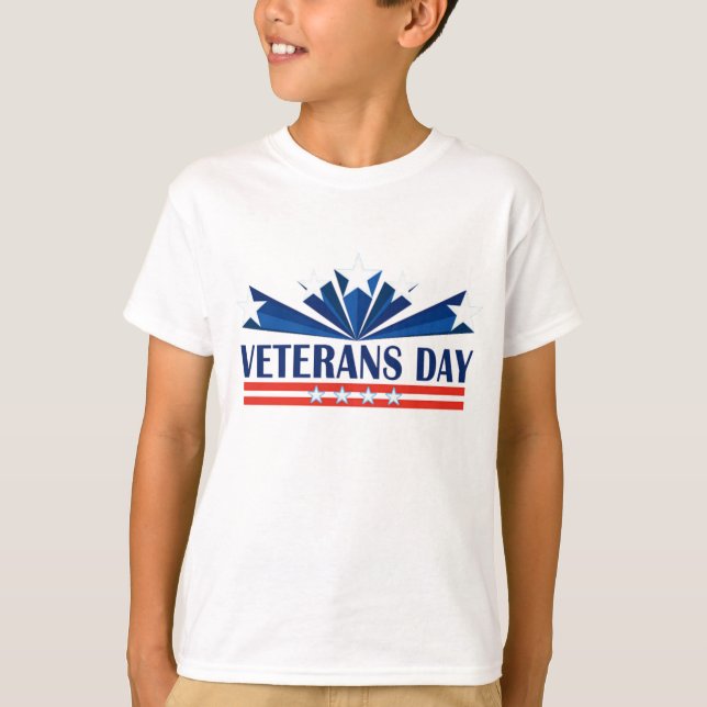 Camiseta Veterano Day Boy (Frente)