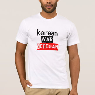 Camiseta veterano de Guerra da Coreia