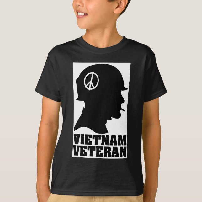 Camiseta Veterano de guerra do vietname (Frente)