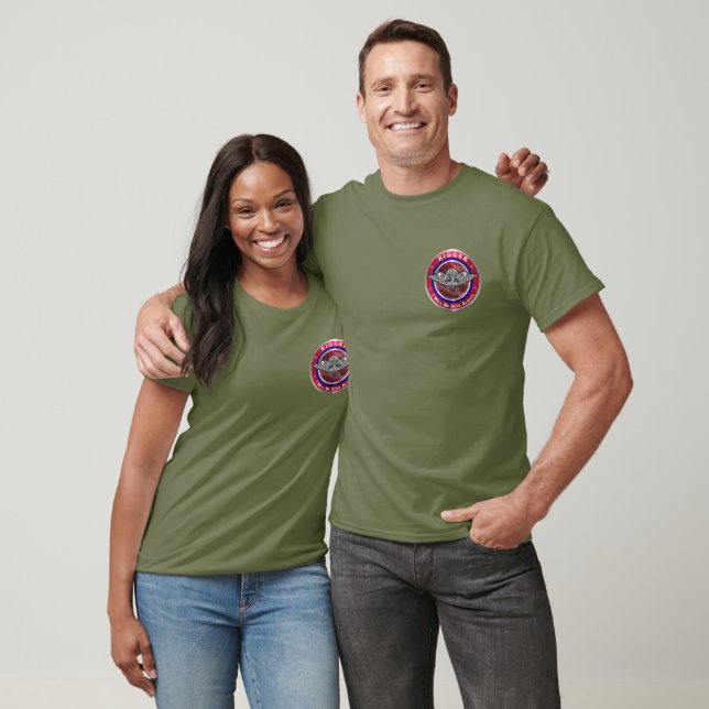 Camiseta Veterano de Montador de Pára-quedas (Unissex)