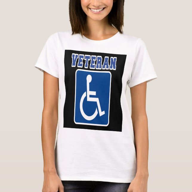 Camiseta Veterano deficiente (Frente)