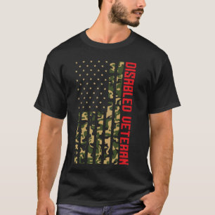 Camiseta Veterano Deficiente Veterano Soldado Militar Veter