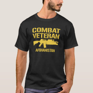 Camiseta Veterano do combate de Afeganistão