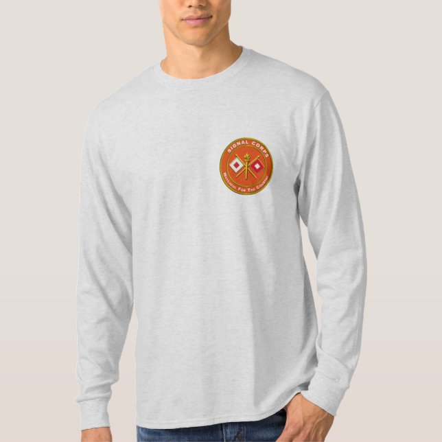Camiseta Veterano do Corpo de Sinalização (Frente)