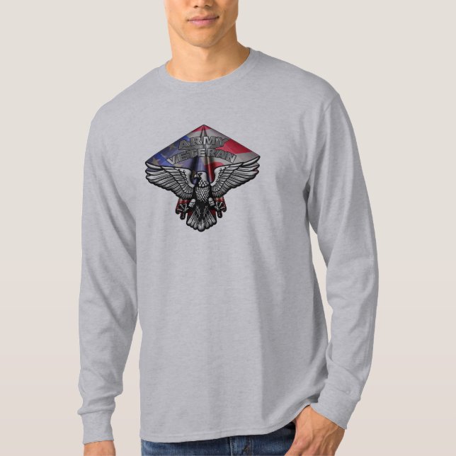 Camiseta Veterano do Exército (Frente)