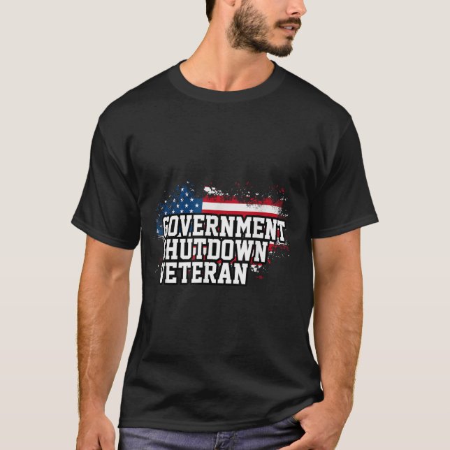Camiseta Veterano do Fechamento do Governo (Frente)