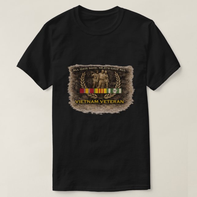CAMISETA VETERANO DO VIETNÃ (Frente do Design)