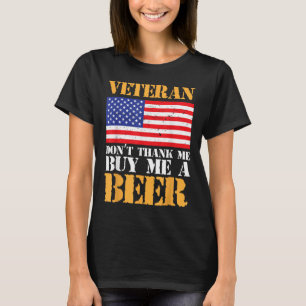 Camiseta Veterano Dont Obrigado Me Comprar Cerveja Veterano
