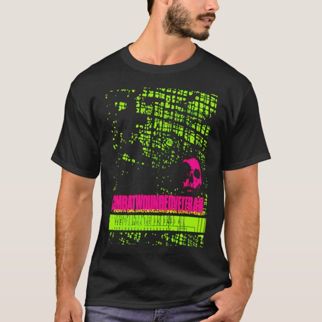Camiseta Veterano ferido em combate (Frente)