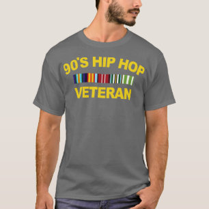 Camiseta Veterano Hip Hop dos anos 90